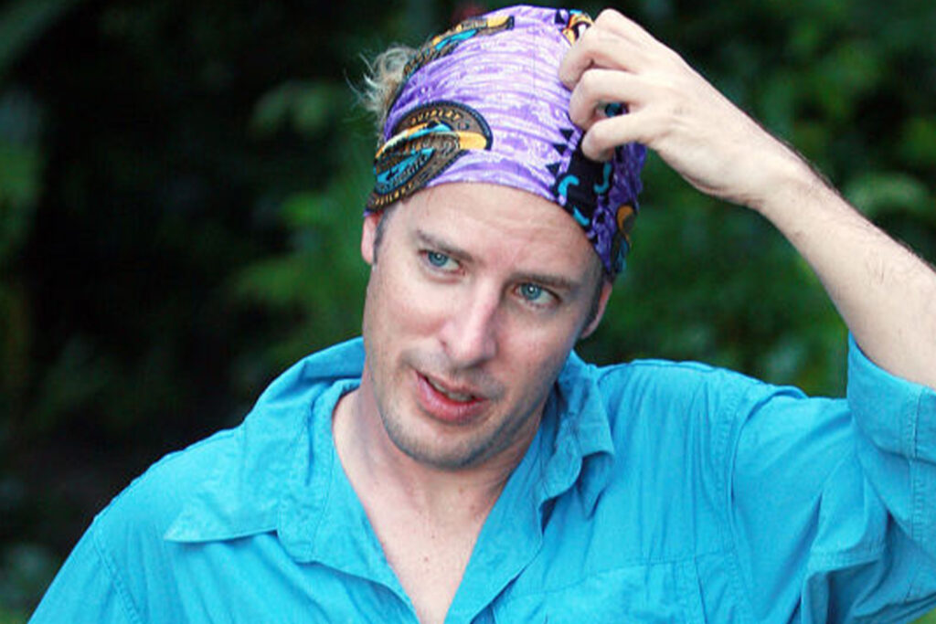 Jonny Fairplay in a still from Survivor 