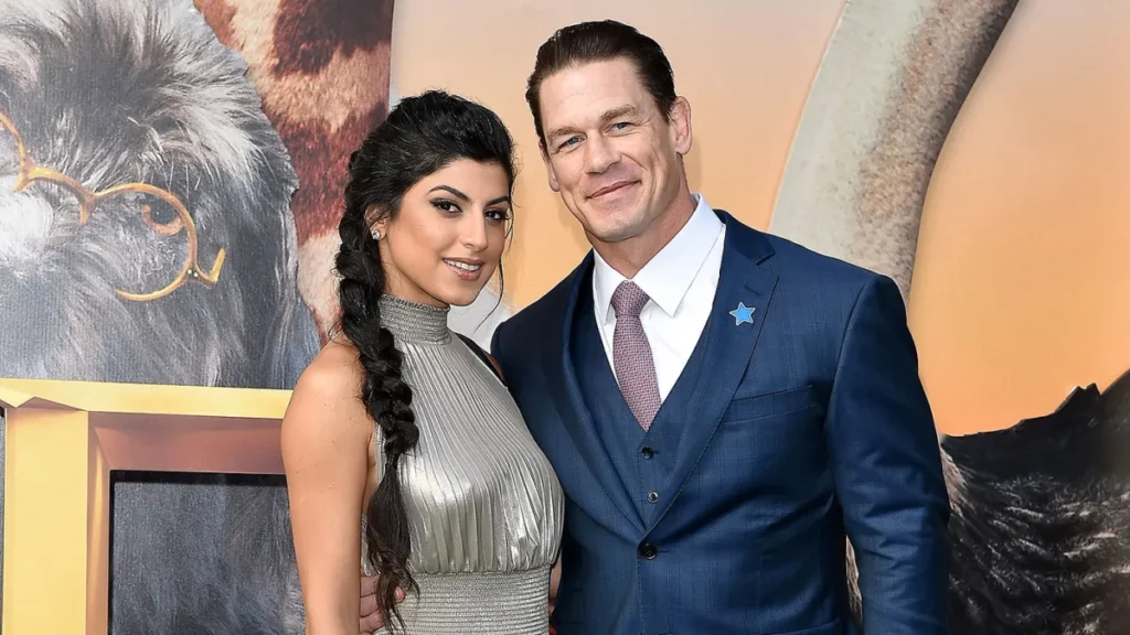 Shay Shariatzadeh and John Cena | credit- US Magazine