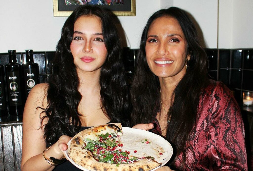 Padma Lakshmi and her daughter Krishna