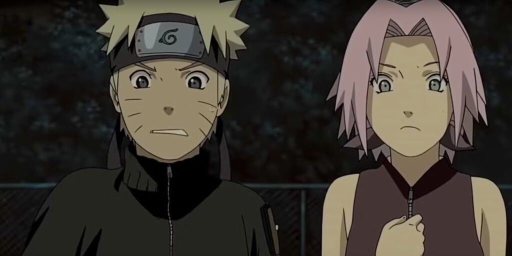 Sakura and Naruto