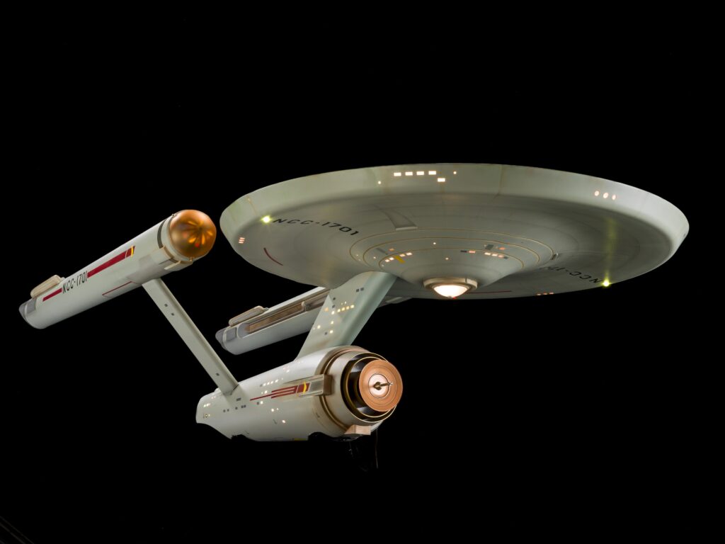 The USS Enterprise in Star Trek