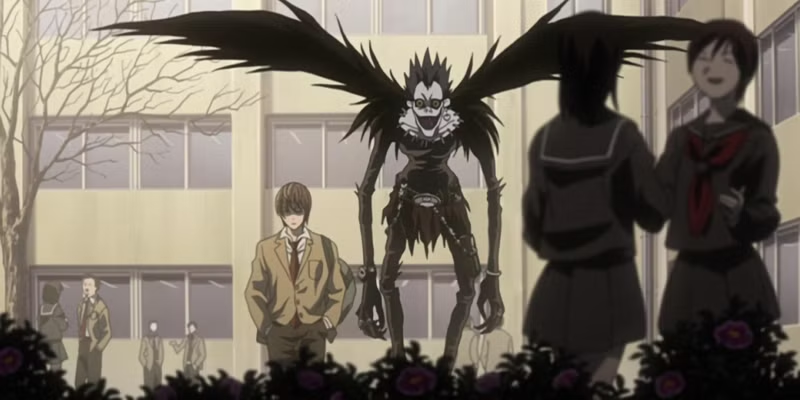 A still from Death Note