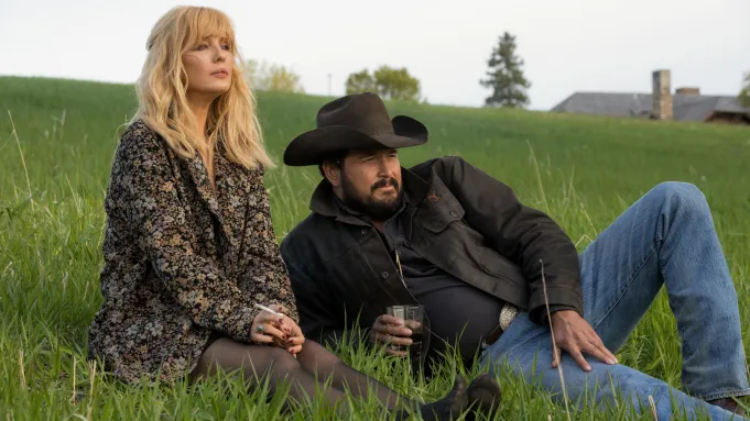 A still from Yellowstone 