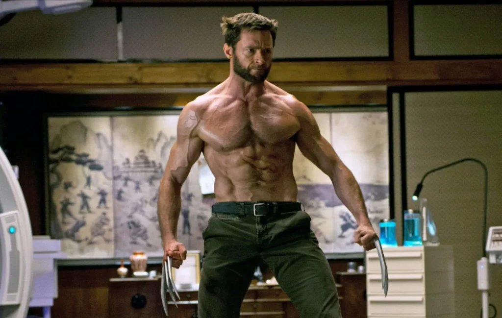 Hugh Jackman in Wolverine