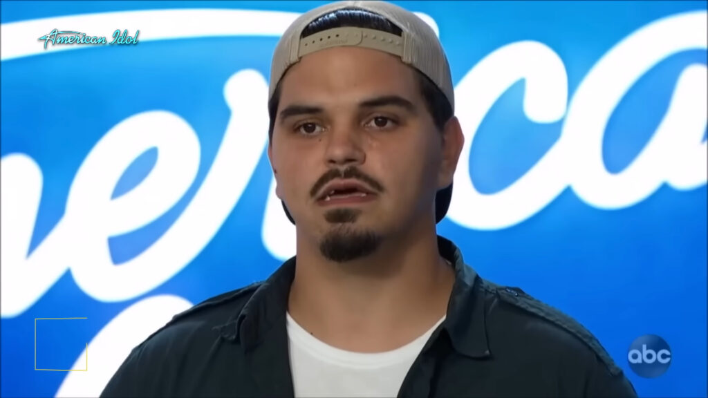 Douglas Kiker during his audition at American Idol season 18