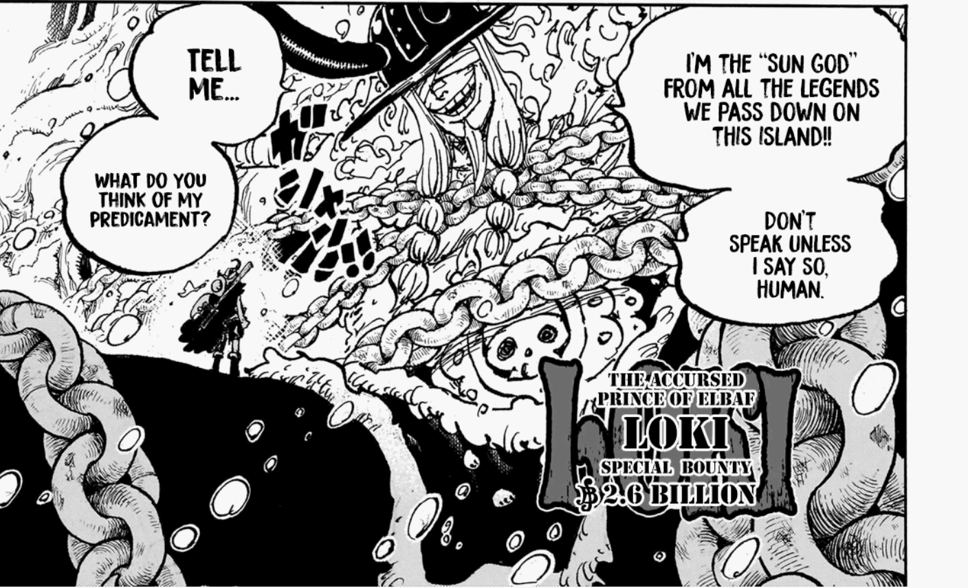 Loki's special bounty is revealed in One Piece. 