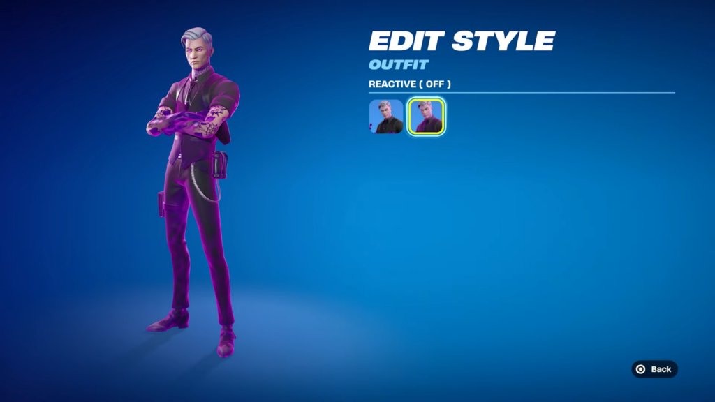 The Shadow Midas skin in Fortnite