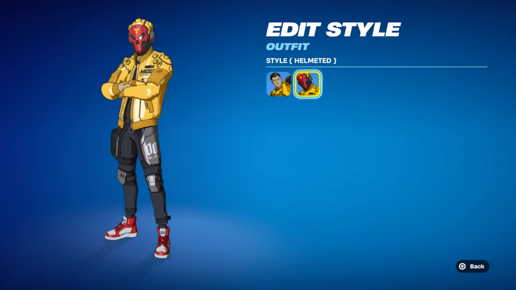 The Golden Gear Midas skin in Fortnite