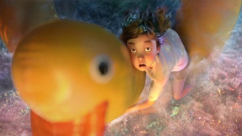 Shenxiu in a still from Deep Sea. 