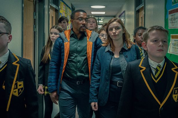 Ashley Walters stars in Adolescence (2025) | Image via Netflix