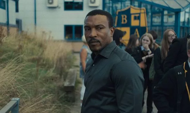 Ashley Walters stars in Adolescence (2025) | Image via Netflix