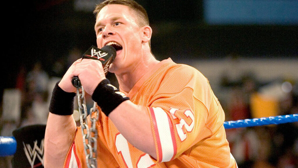 John Cena in a rap battle