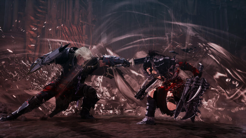 The First Berserker: Khazan Is Getting the Lies of P Treatment, but Difficulty Gatekeepers Won’t Be Disappointed 4 A still from a combat scene in The First Berserker: Khazan.