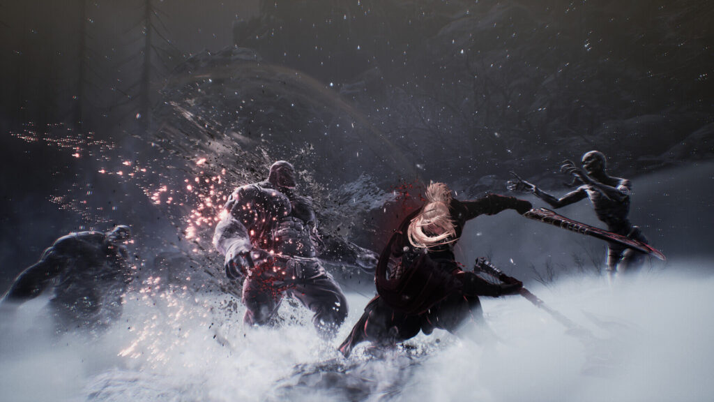 The First Berserker: Khazan Is Getting the Lies of P Treatment, but Difficulty Gatekeepers Won’t Be Disappointed 5 A still from a combat scene in The First Berserker: Khazan.