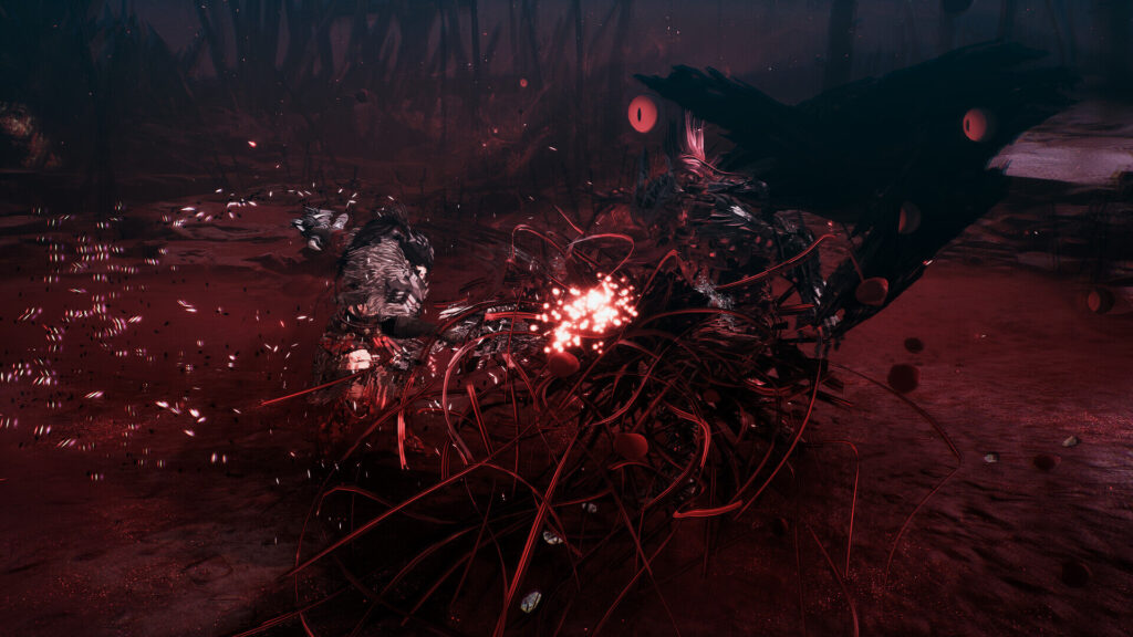 The First Berserker: Khazan Is Getting the Lies of P Treatment, but Difficulty Gatekeepers Won’t Be Disappointed 2 A still from a combat scene in The First Berserker: Khazan.