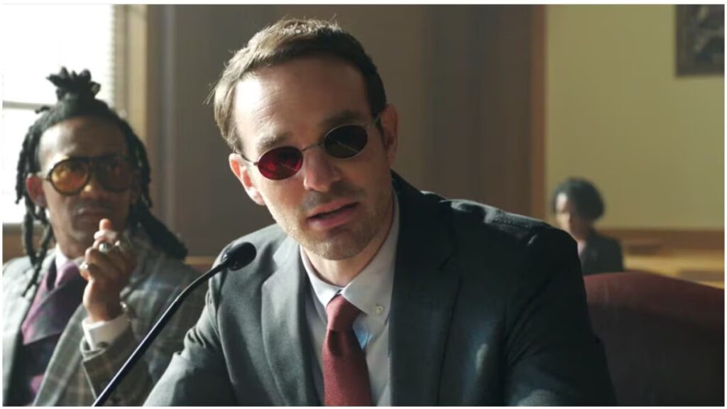 Charlie Cox as Matt Murdock in Daredevil: Born Again 