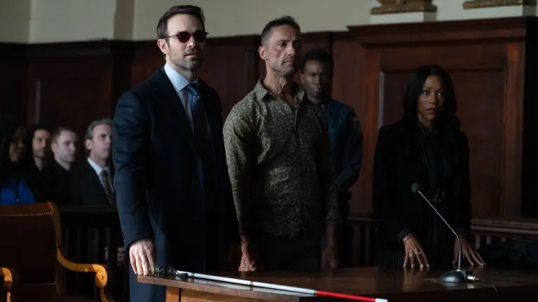 Murdock and Ayala in  Daredevil: Born Again