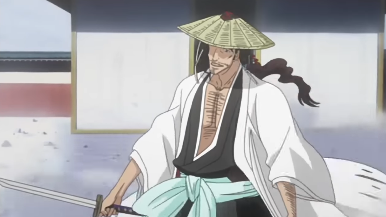 Kyoraku Shunsui in Bleach anime 