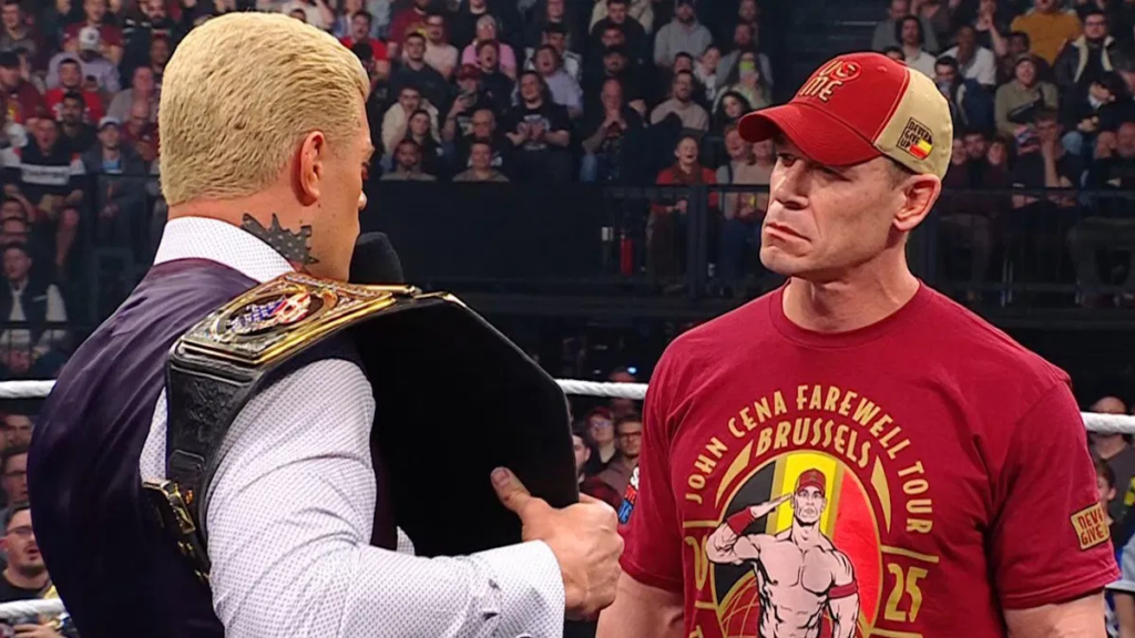 Cody Rhodes and John Cena