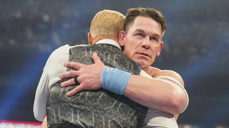 John Cena launched a vicious attack on Cody Rhodes