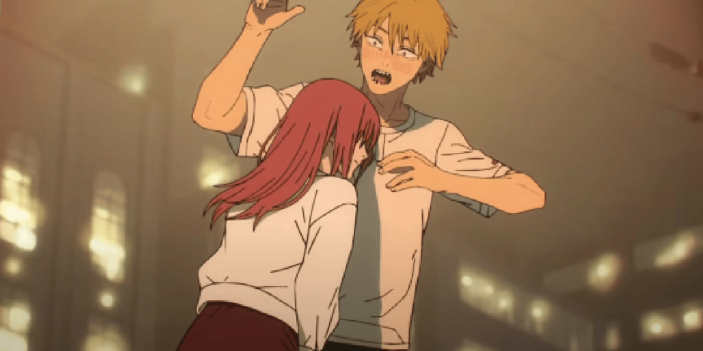 Tatsuki Fujimoto Did Not See This Coming: We Get Denji But How Did This 1 Chainsaw Man Character Beat Makima, Power, Himeno For Most Fanfics Record? 4 Denji surprised when Makima gets close to him in the Chainsaw Man - The Movie: Reze Arc trailer.