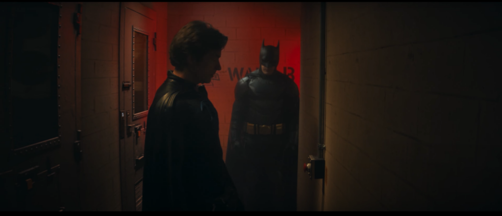 Jason Bateman as Bateman and Nicholas Hayner as Batman in Batman State Farm commercial