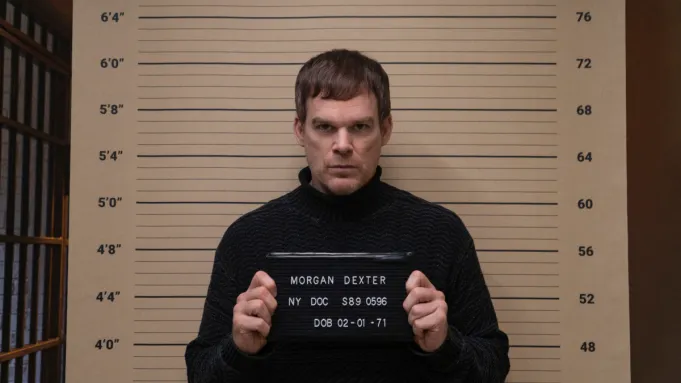 Michael C. Hall as Dexter in New Blood 