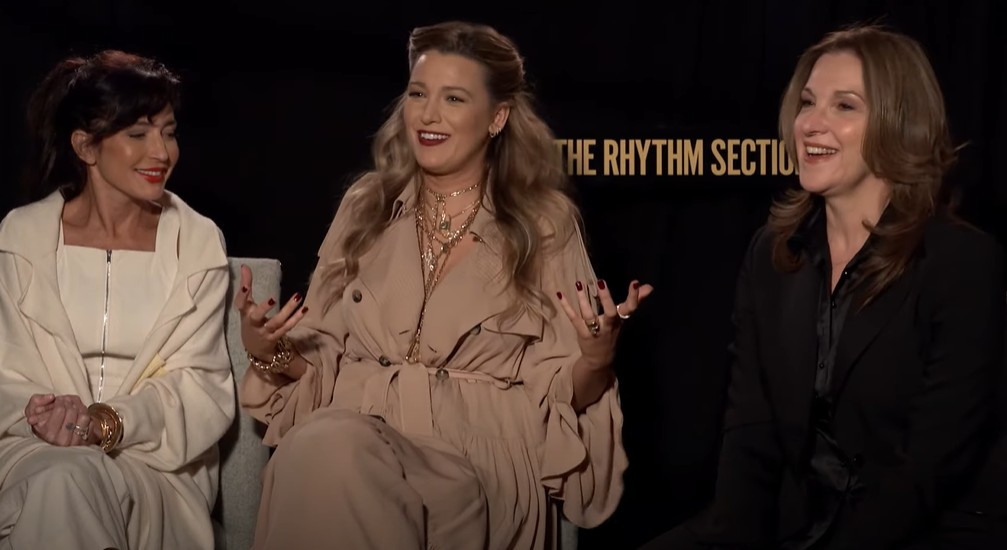 Reed Morano, Blake Lively, and Barbara Broccoli 