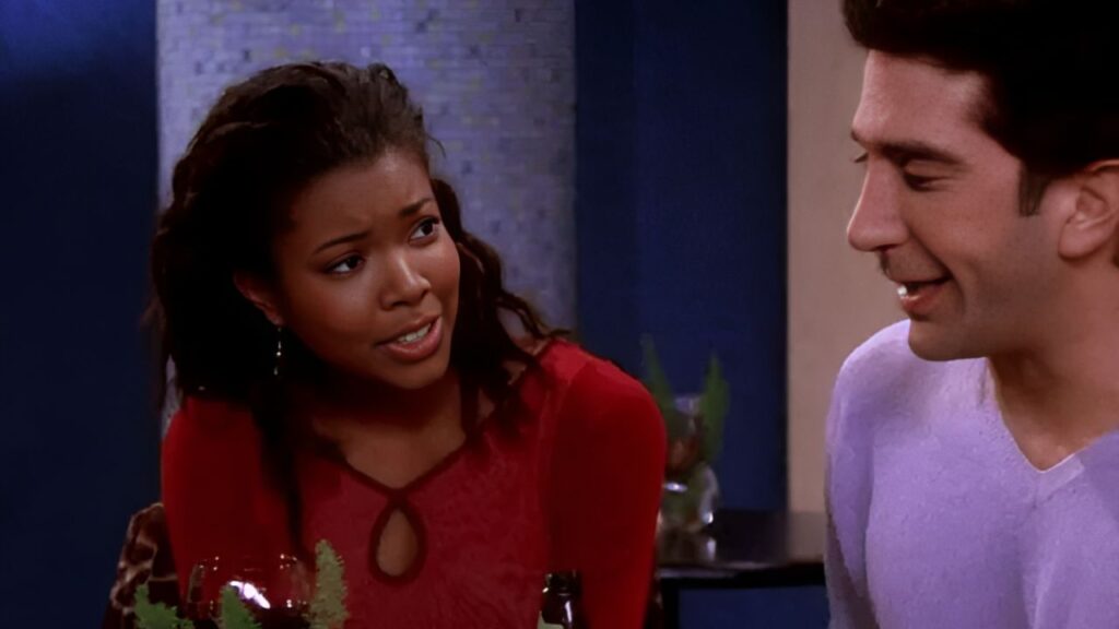 Gabrielle Union in a still from FRIENDS