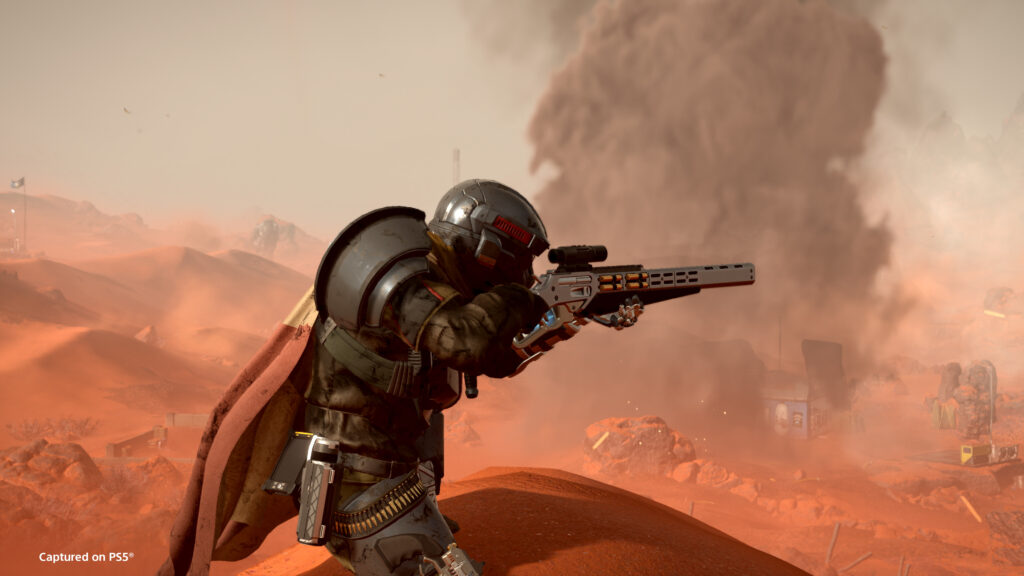 A still from Helldivers 2