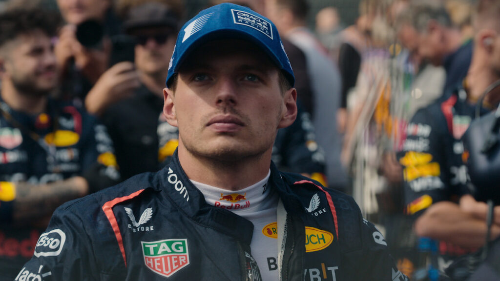 Max Verstappen in Drive to Survive Season 7 Episode 2 "Frenemies".