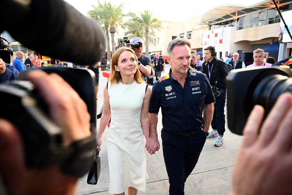 Christian Horner and Geri Halliwell in Drive to Survive Season 7 opener