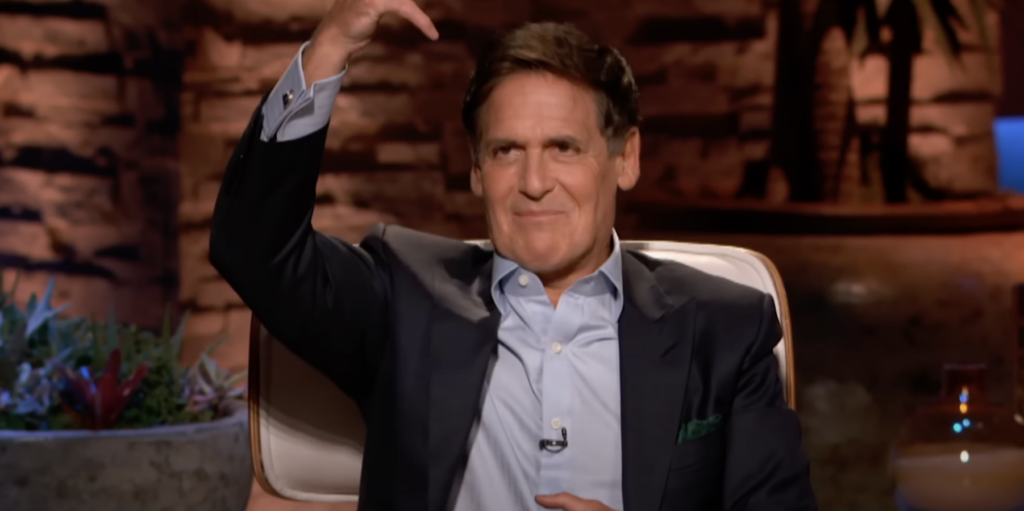 Mark Cuban in Shark Tank