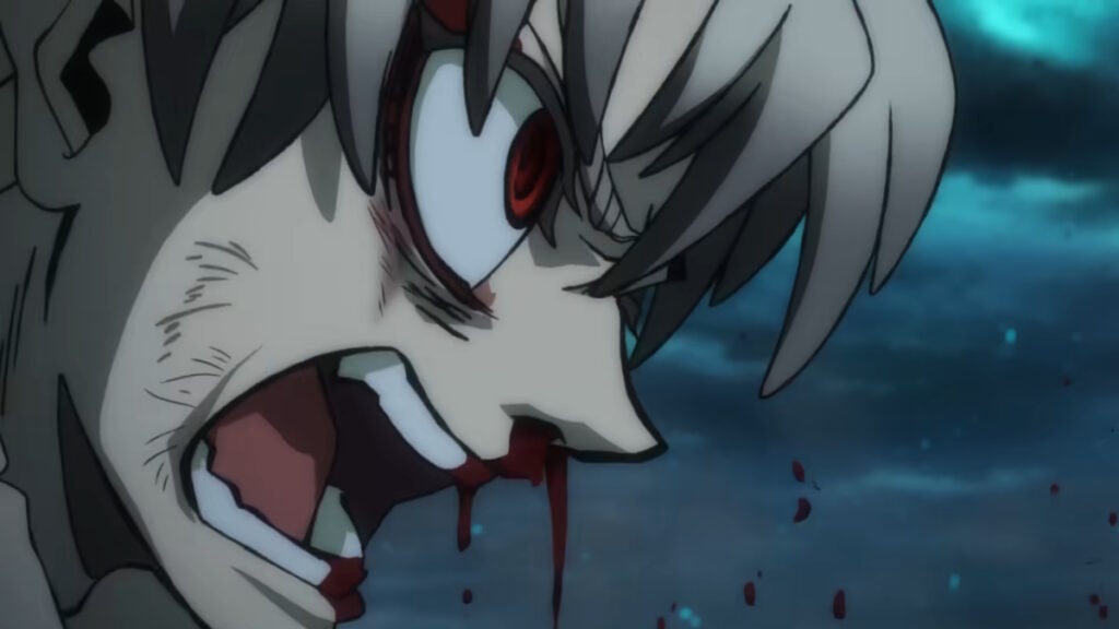 ‘Gachiakuta’ Is Already in Good Hands if It Has ‘My Hero Academia: Vigilantes’ Animation Studio 6 Close-up of an intense, bloodied Rudo from Gachiakuta.