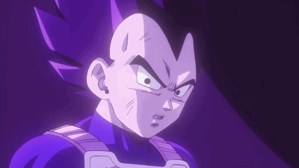 Vegeta is shocked by Bulma's threat in Dragon Ball DAIMA. 