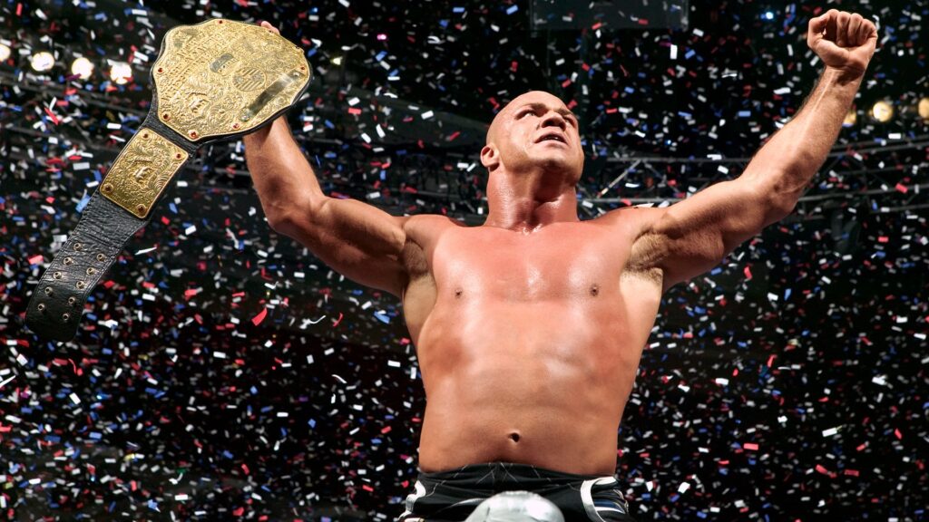 Kurt Angle as World Heavyweight Champion