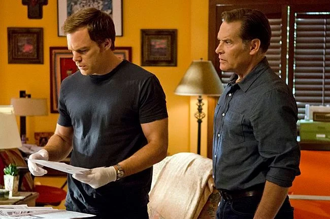 A still from Dexter 