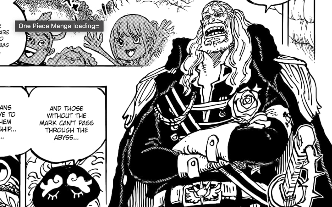 Saints Shepherd Sommers' appearance after being summoned by Gunko in One Piece. 