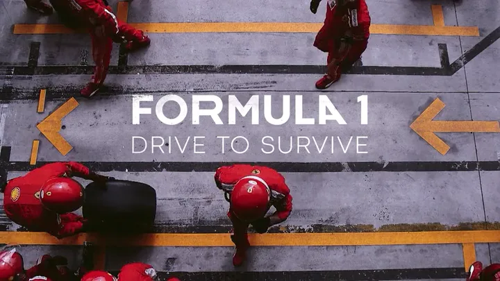 The title card of Formula 1: Drive to Survive