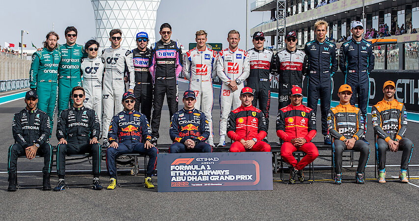 Formula 1 racers