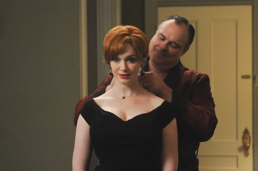 Christina Hendricks as Joan in Mad Men