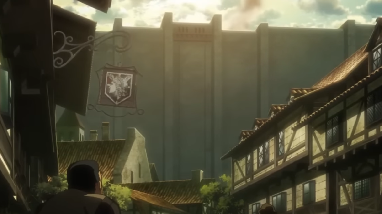 Hajime Isayama Created Attack on Titan's "Wall of Fear" Based on One of Japanese Culture's Core Tenets That Still Shapes the Country 1 The picture shows the walls outside of Shiganshina district in Attack on Titan