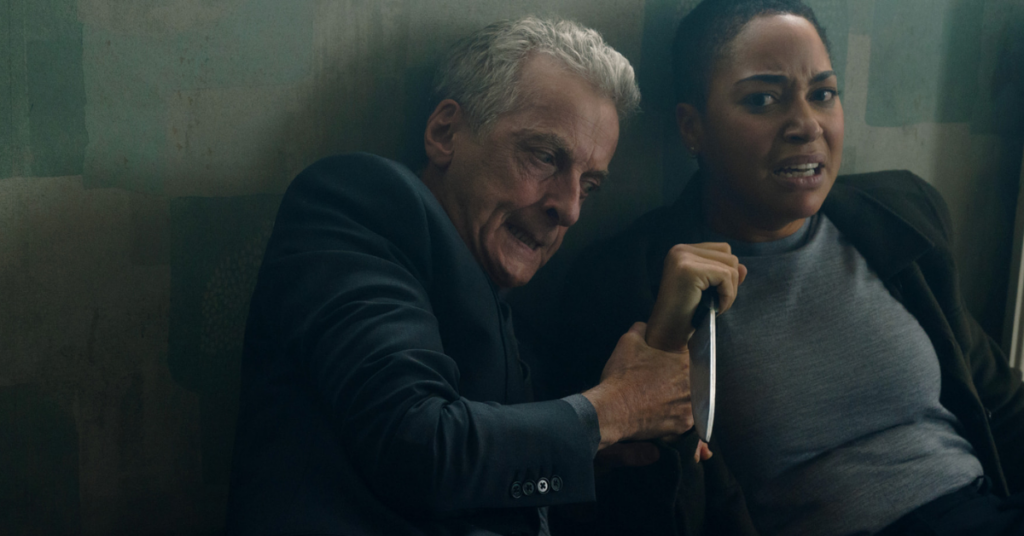 Peter Capaldi and Cush Jumbo in Criminal Record