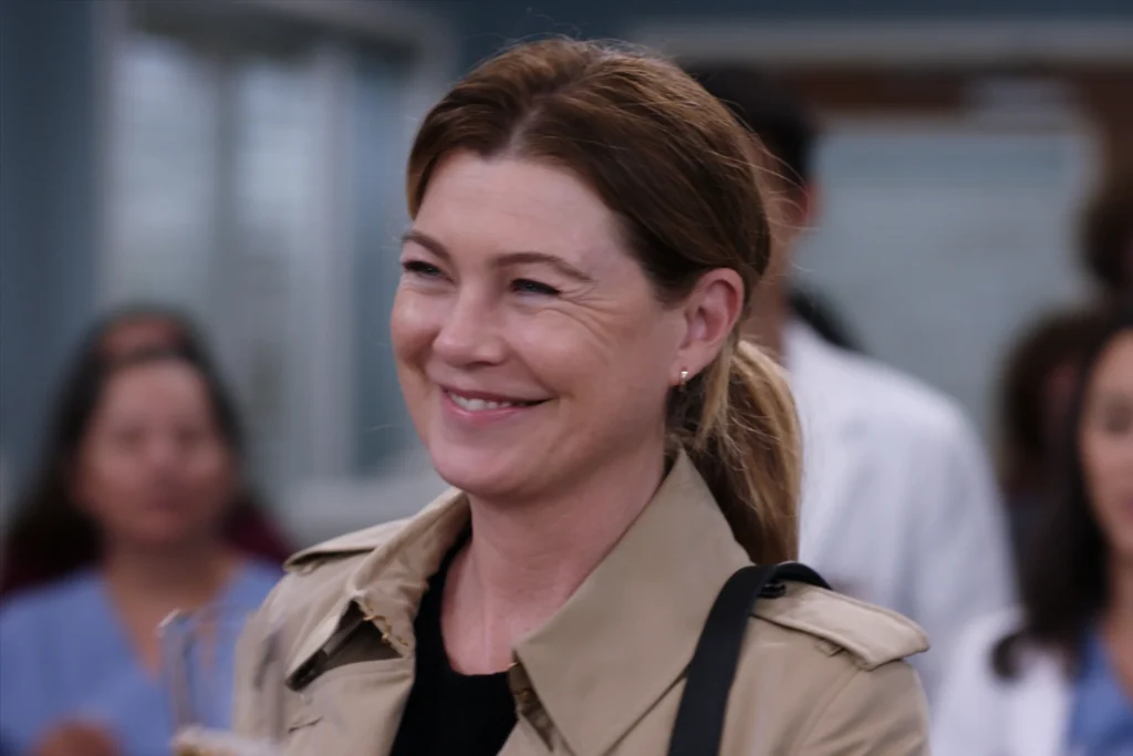 Ellen Pompeo as Dr. Meredith Grey | Credits: ABC