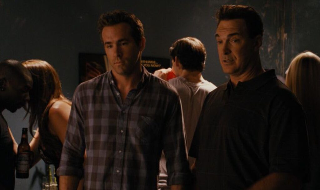 Ryan Reynolds and Patrick Warburton in Ted 