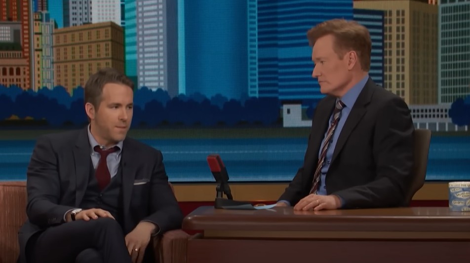 Ryan Reynolds and Conan O'Brien