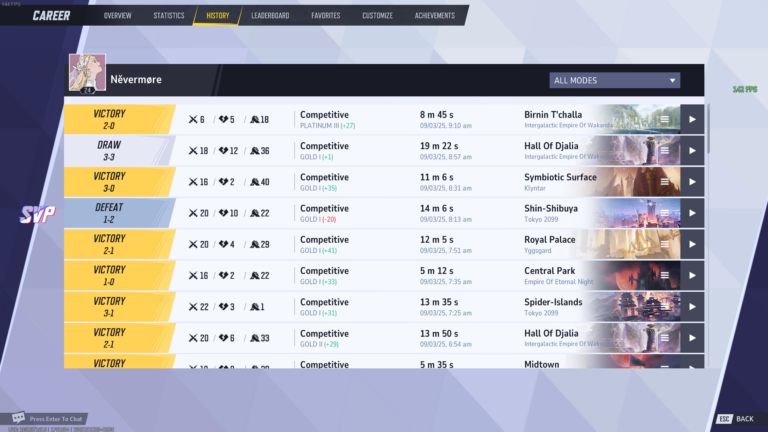 How to Access Your Marvel Rivals Match History