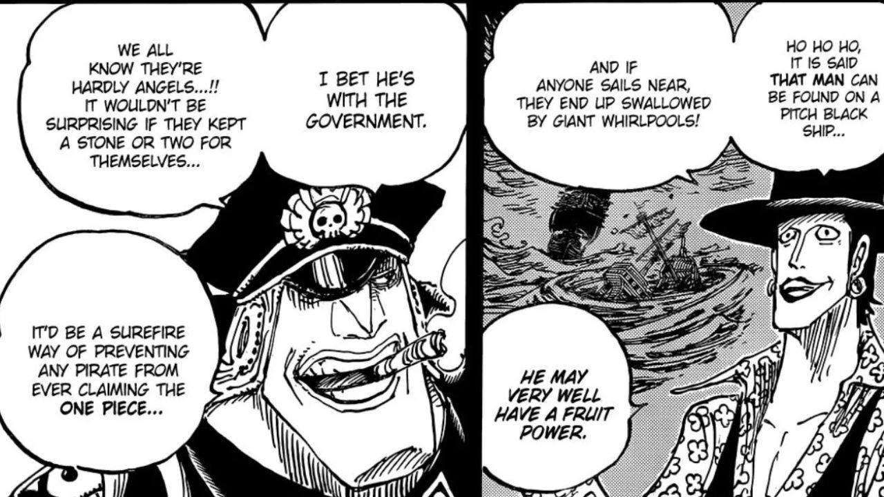 View of One Piece: Gaban Isn’t the Man Marked by the Flames and Robin’s ...