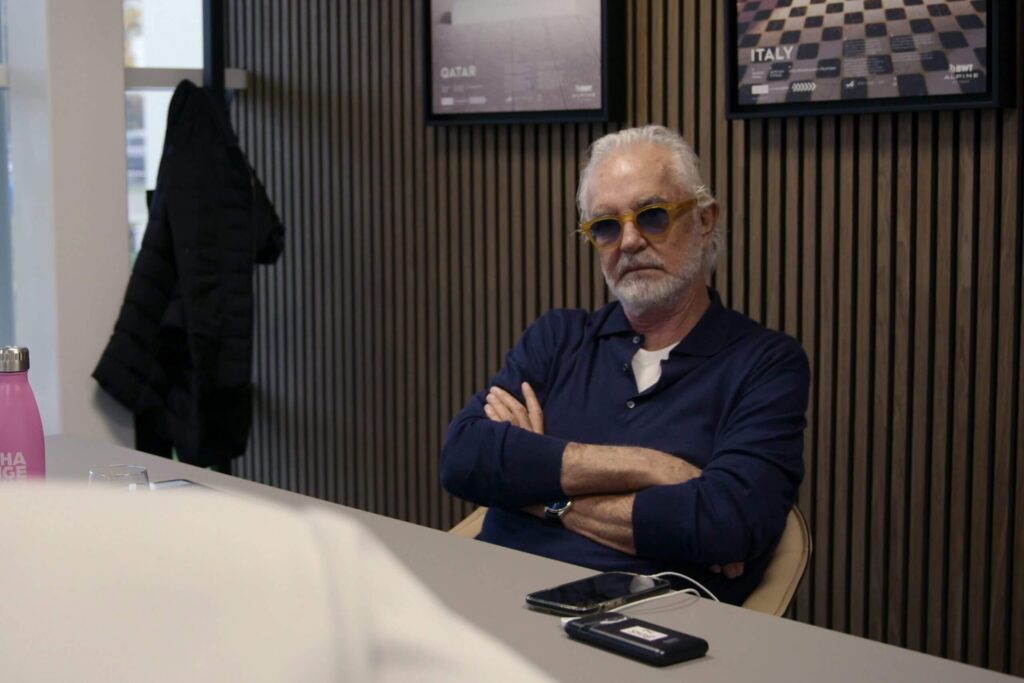 Flavio Briatore in Drive to Survive Season 7.