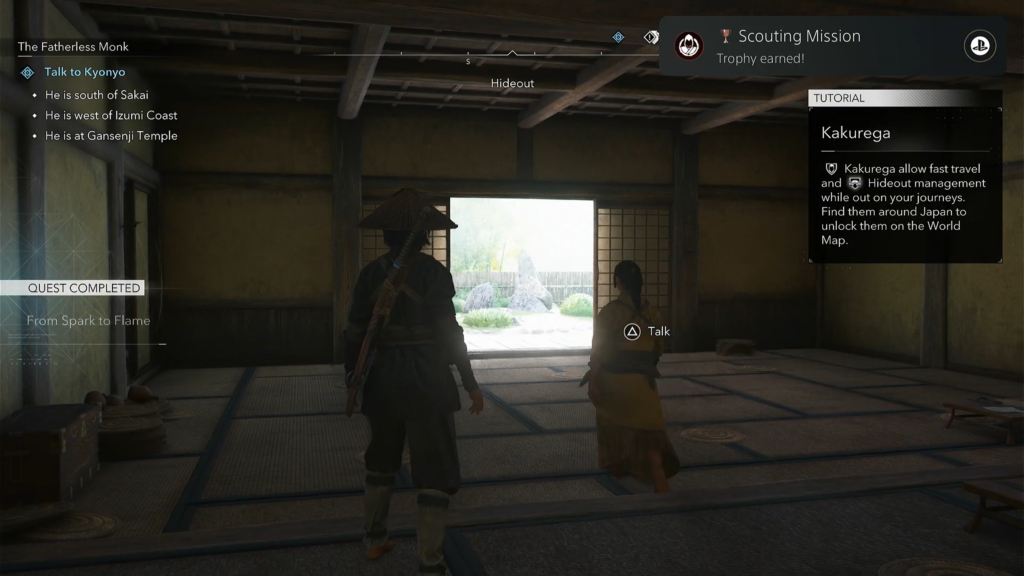Assassin's Creed Shadows hideout